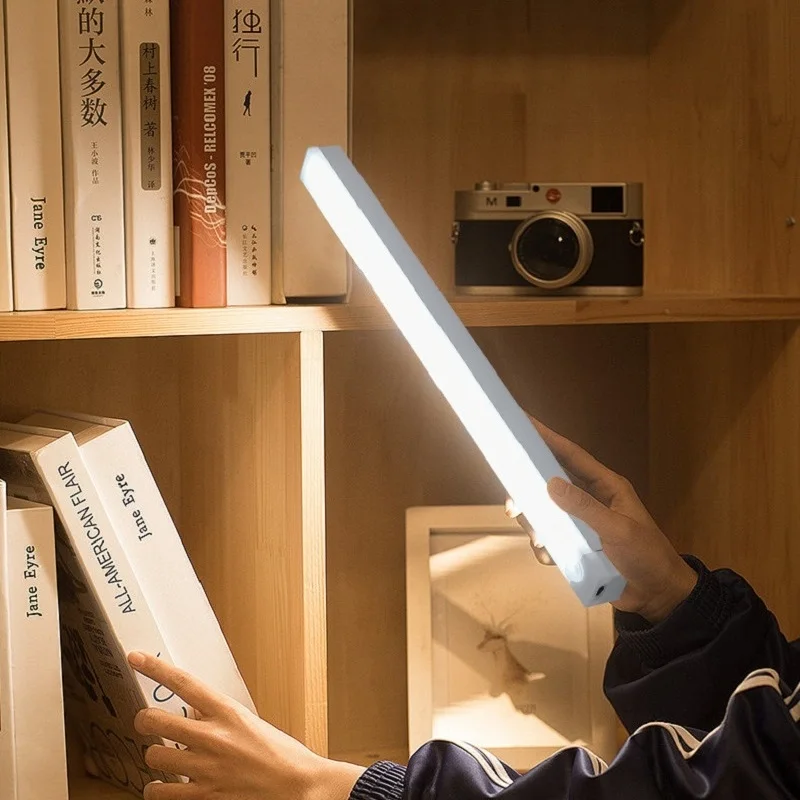 Wireless USB Rechargeable Motion Sensor LED Bar Light Induction Night Light Portable Cordless Magnetic Cabinet Lamp for Kitchen - Image 3