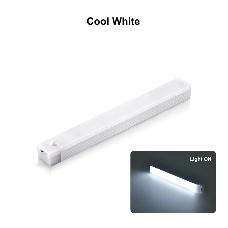 Wireless USB Rechargeable Motion Sensor LED Bar Light Induction Night Light Portable Cordless Magnetic Cabinet Lamp for Kitchen - Image 8