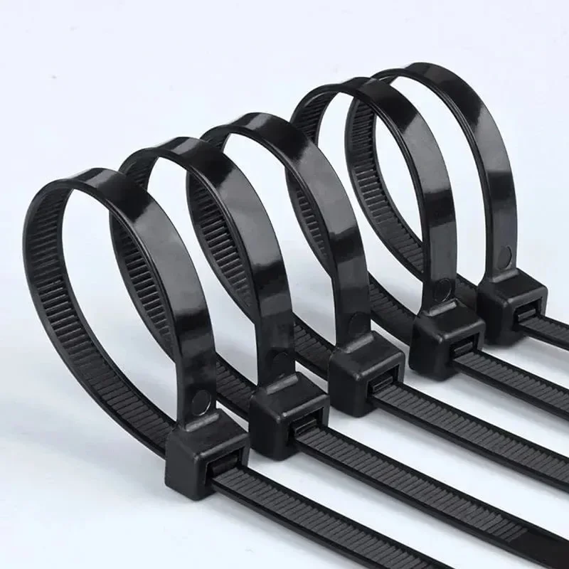 1000/100Pcs Nylon Cable Ties Self-locking Cord Ties Straps Adjustable Cables Fastening Loop Home Office Wire Zip Ties Wholesale - Image 18
